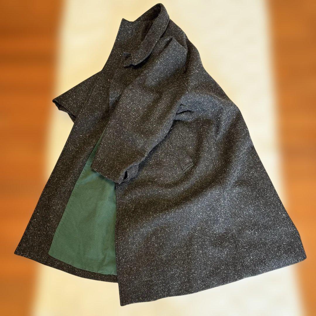 貴重【POLYPLOID】ウールコート 2 定価97,コモリ オーラリー