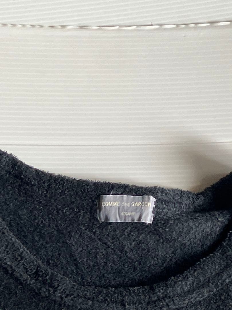 90s archive コムデギャルソンオム田中オム パイル地Tシャツ-公式