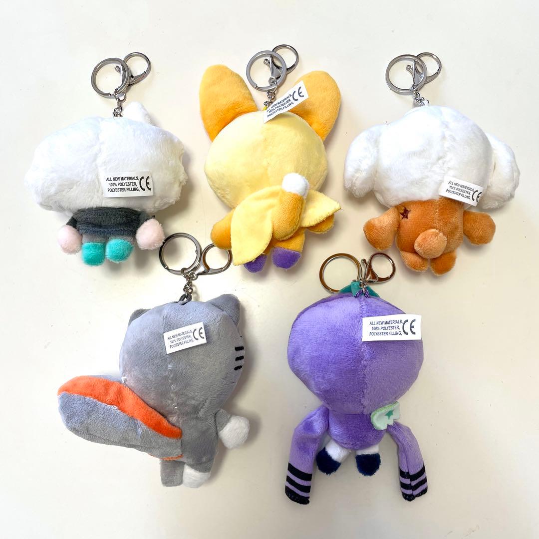 txt メンバー全員 プルバトゥ キーリング ぬいぐるみ - メルカリ
