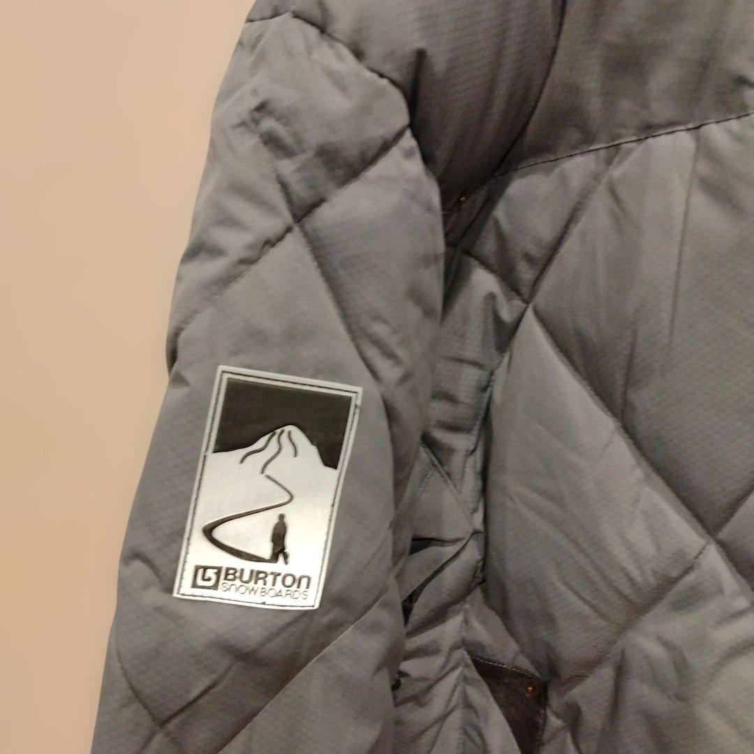 Burton グレー キルティングジャケット - スノーボードオリジナル