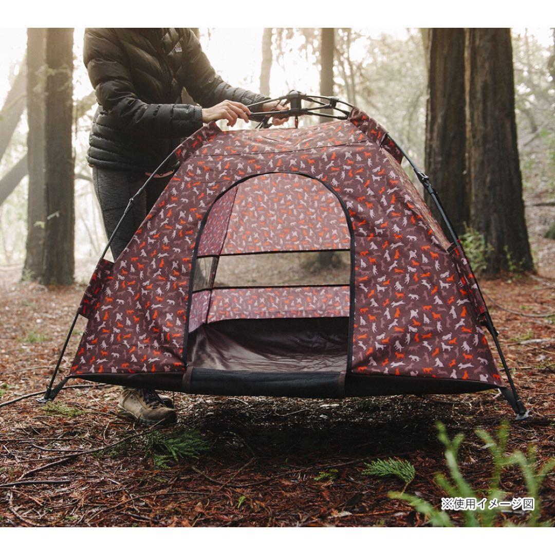 プレイ スカウト＆アバウトコレクション アウトドアテント モカ 犬用テント