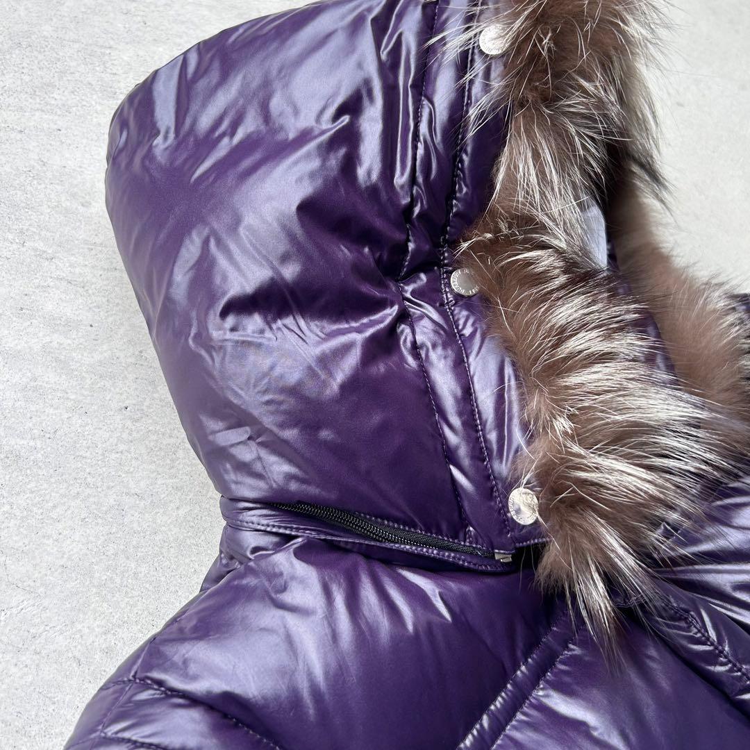 希少 バーバリー ブラックレーベル フォックス 4way ダウンジャケット