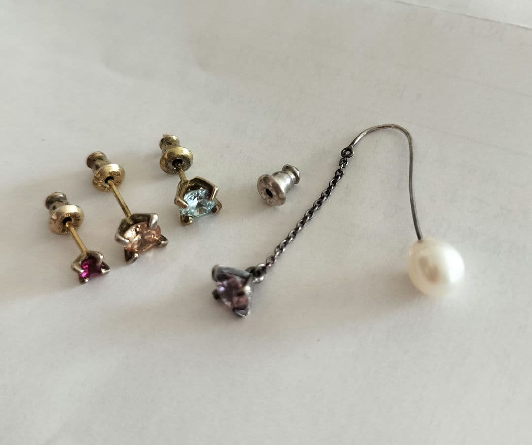 e.m. ジルコニア ピアス 4点セット イーエム M109892814