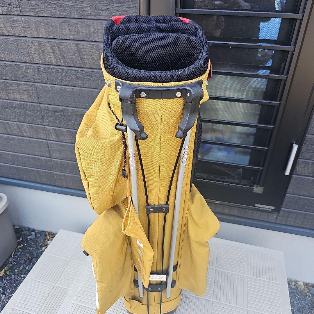 オノフ スタンドキャディーバック マスタード 6分割