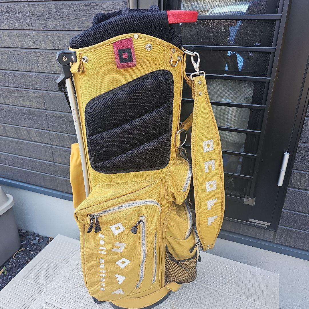 オノフ スタンドキャディーバック マスタード 6分割