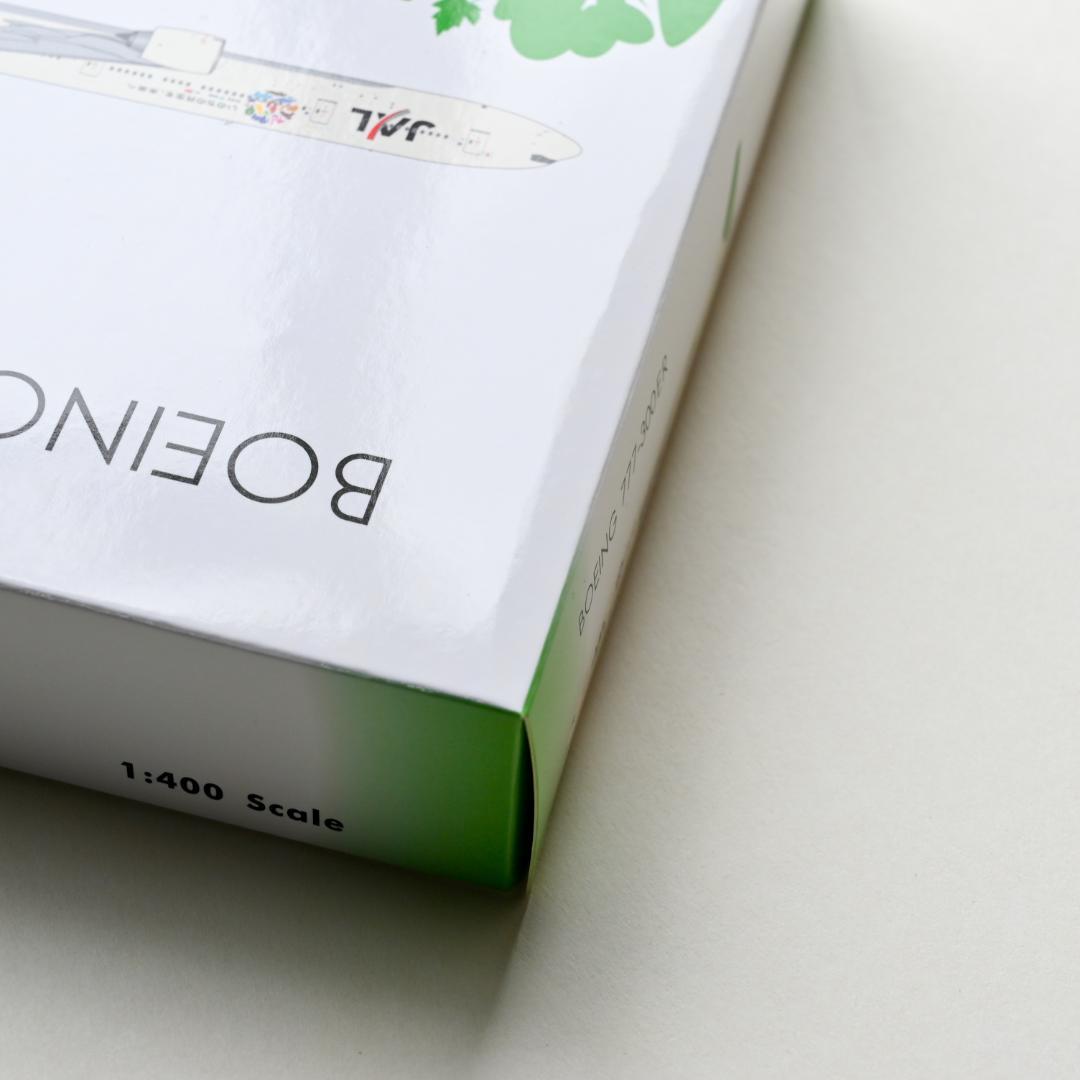 JAL 旧ロゴ B777-300ER「空のエコ」エコジェット 1/400 - メルカリ