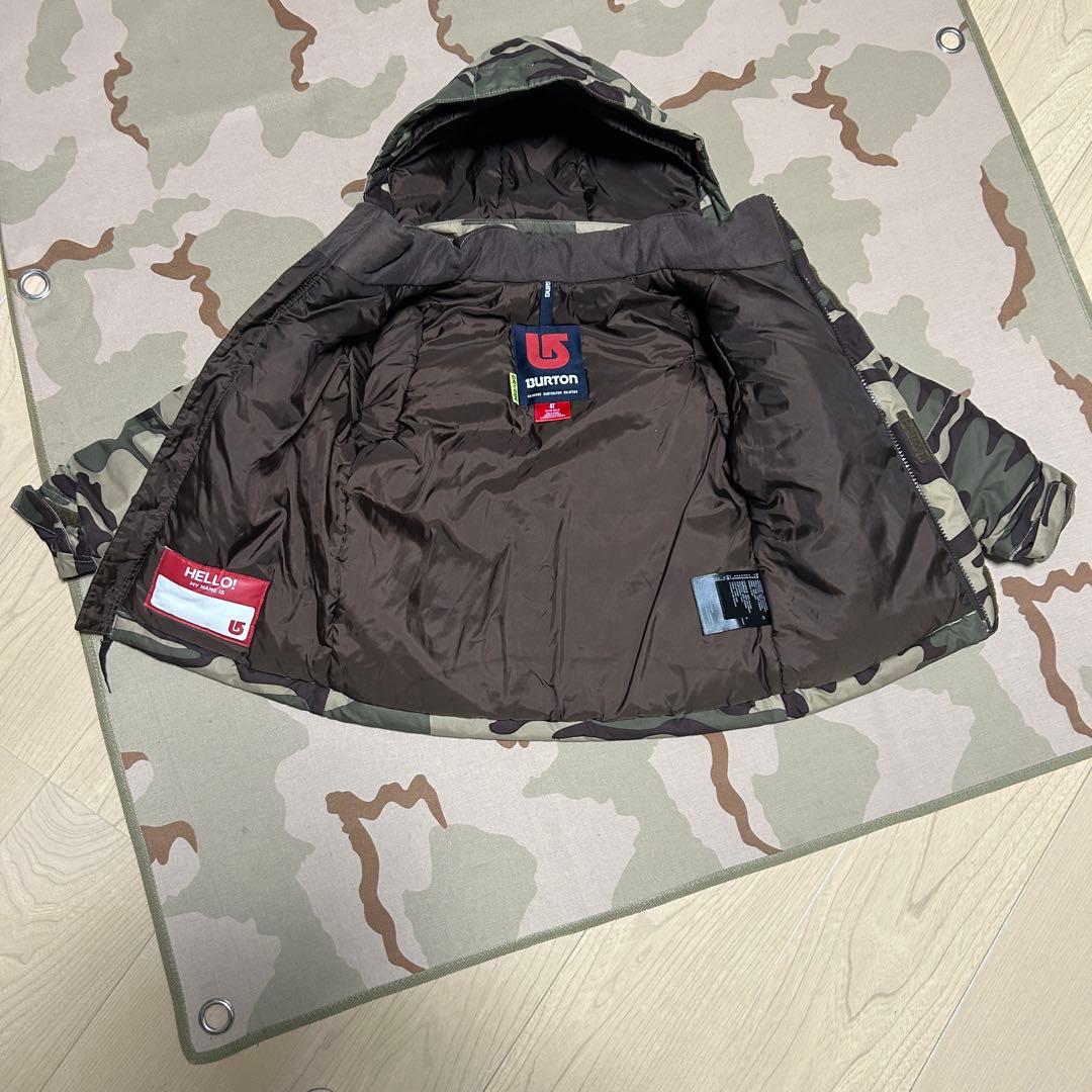 Burton バートン 迷彩柄 キッズ 子供 ジャケット サイズ4T - メルカリ