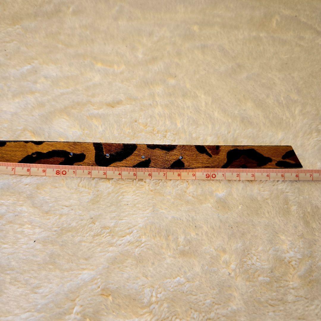 B-LOWTHEBELT ビーローザベルト ハラコ ドゥーズィエムクラス 豹柄