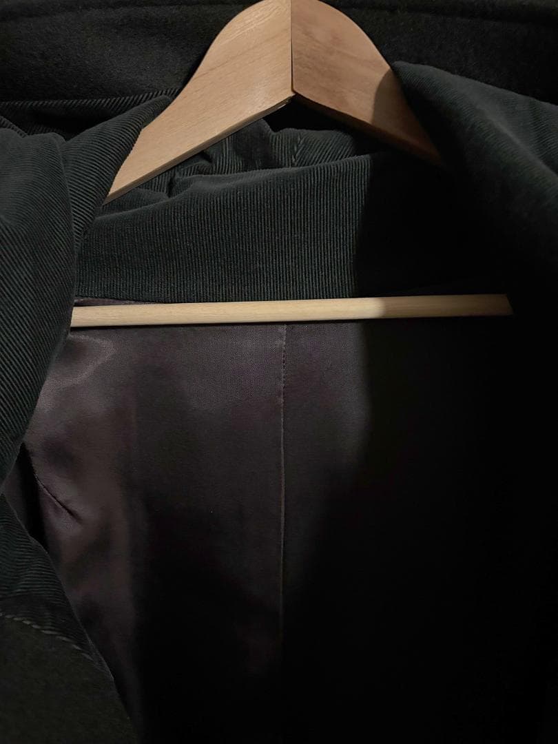 hatra ハトラ TOGGLE COAT ［MOSS］ ダッフルコート