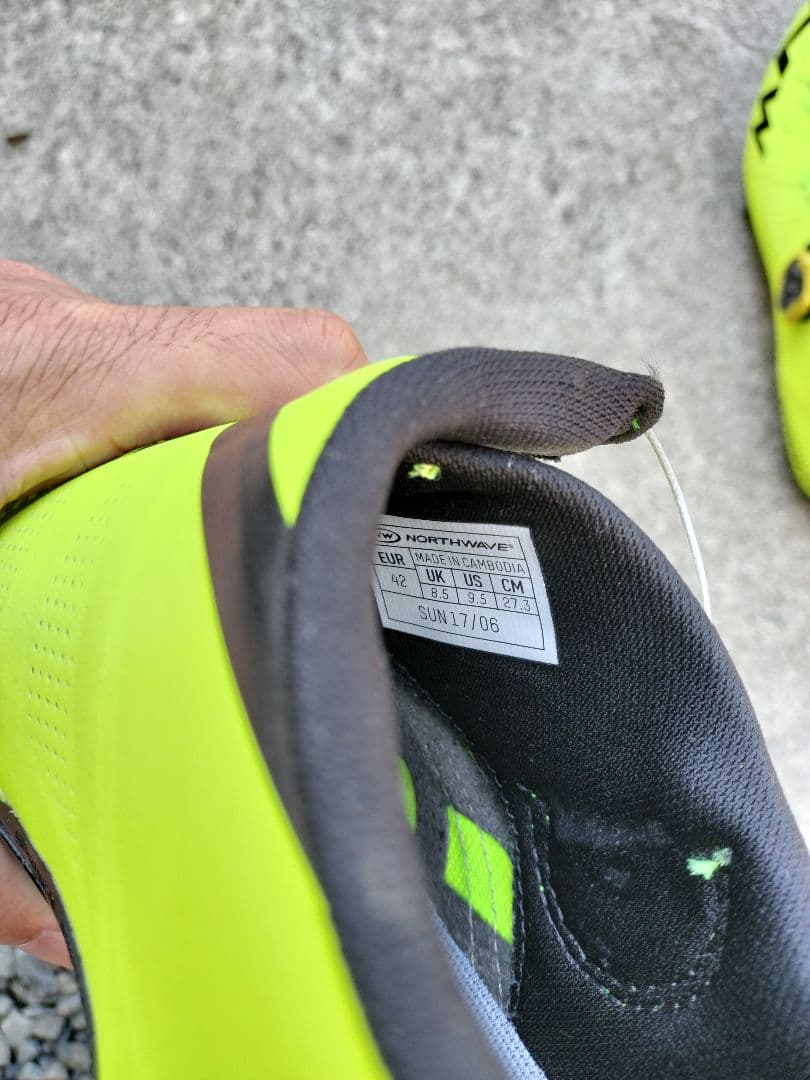 NORTH WAVE ビンディングシューズ EXTREME GT イエロー