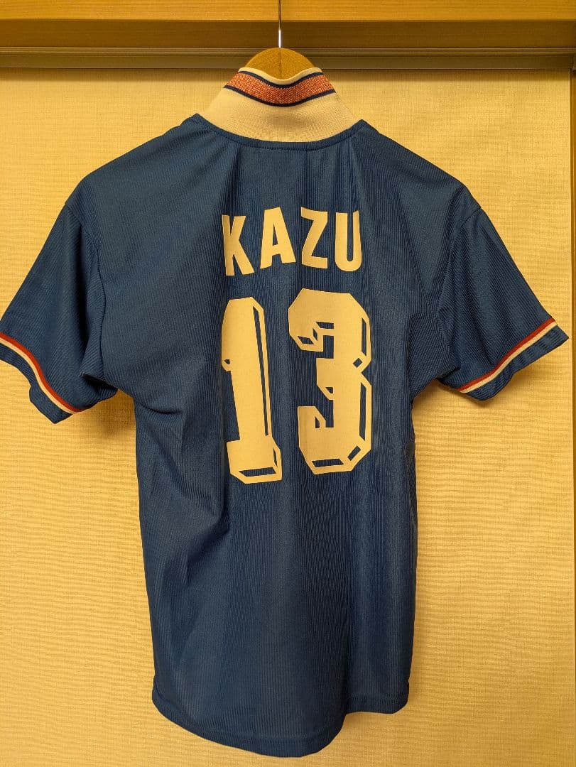 1998-1999 三浦知良 クロアチア・ザグレブ ユニフォーム KAZU 13