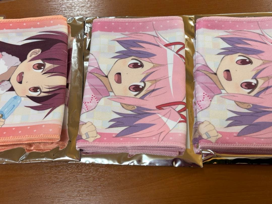 極楽湯 魔法少女まどかマギカ 佐倉杏子 鹿目まどか マフラータオル