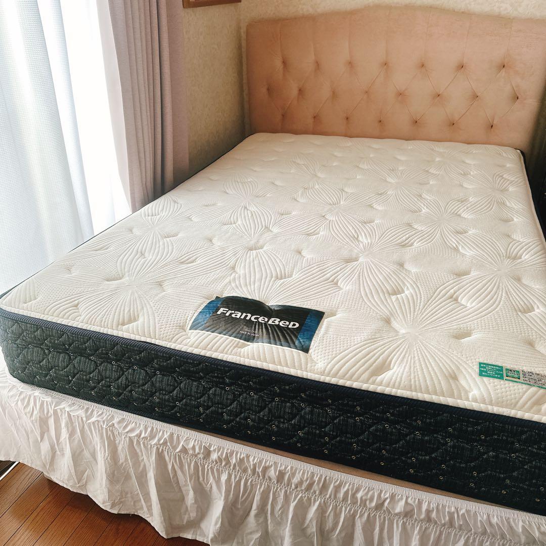 美品】Francfranc ダブルサイズ ベッドフレームのみ - メルカリ