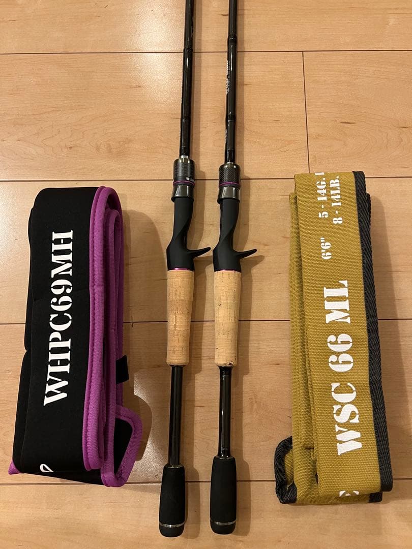 ワイルドサイド　極美品　 レジットデザイン二本セット 69MH 66ML ワイルドサイド 極美品 レジットデザイン二本セット 69MH 66ML