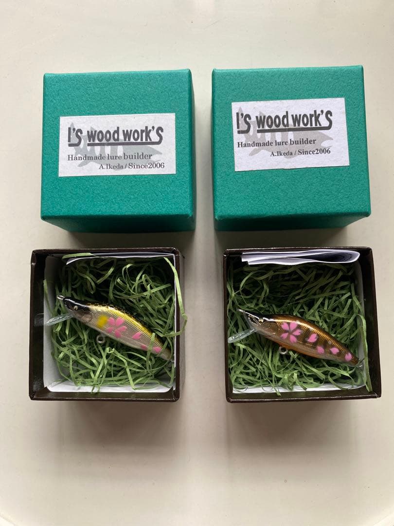 新品未使用 アイズウッドワークス 限定カラー ハンドメイドミノー