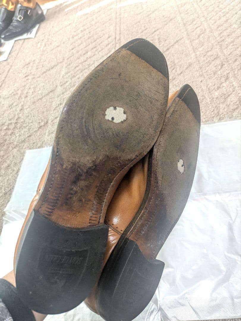 激安3足まとめ売り】Crockett&Jones×2足/スコッチグレインx1足