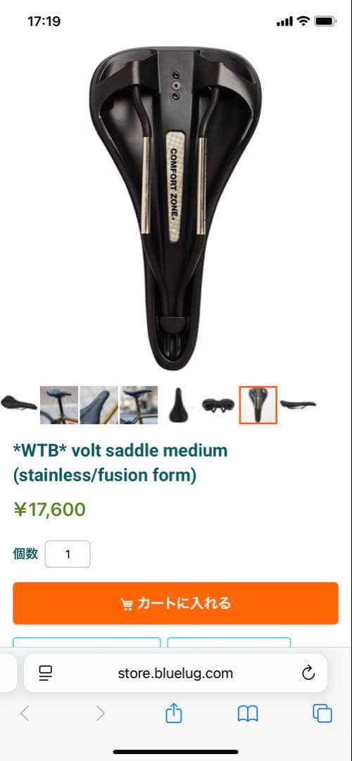 WTB* volt saddle medium (stainless/fusio