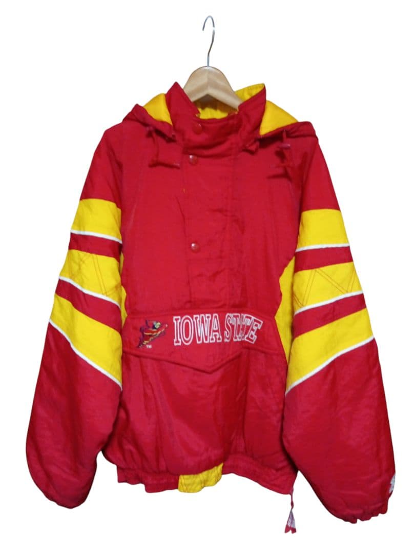 90s STARER アイオワステートサイクロンズ プルオーバージャケット