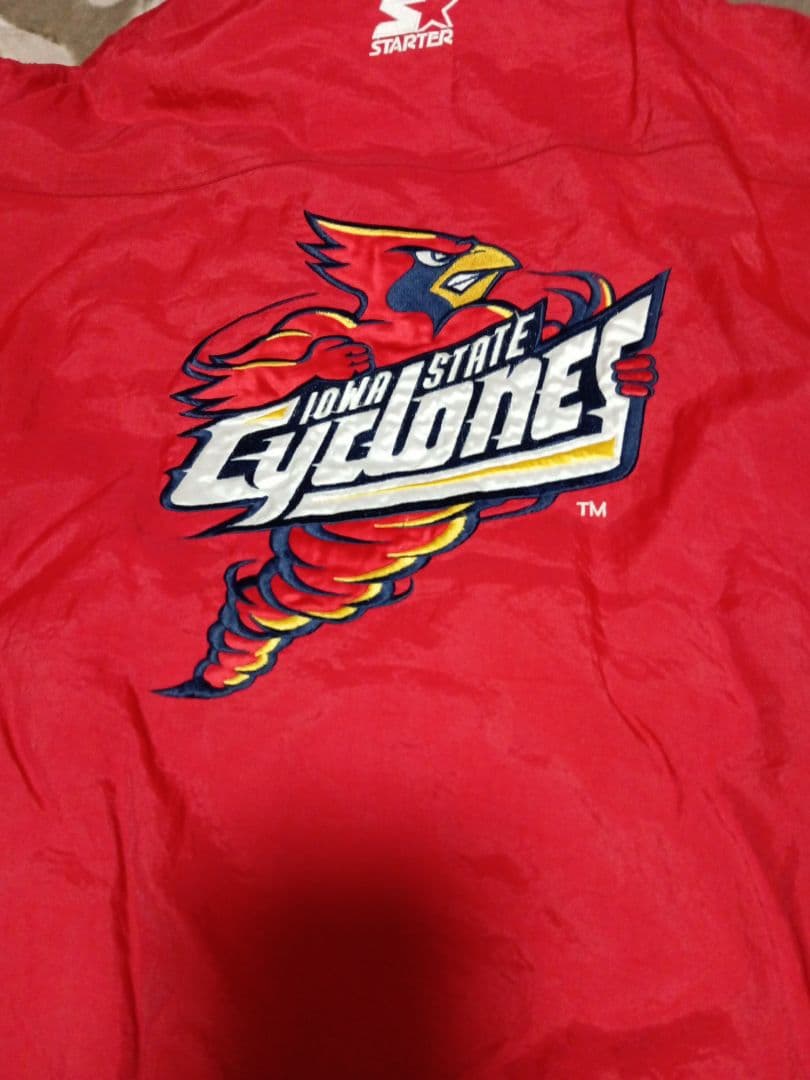 90s STARER アイオワステートサイクロンズ プルオーバージャケット