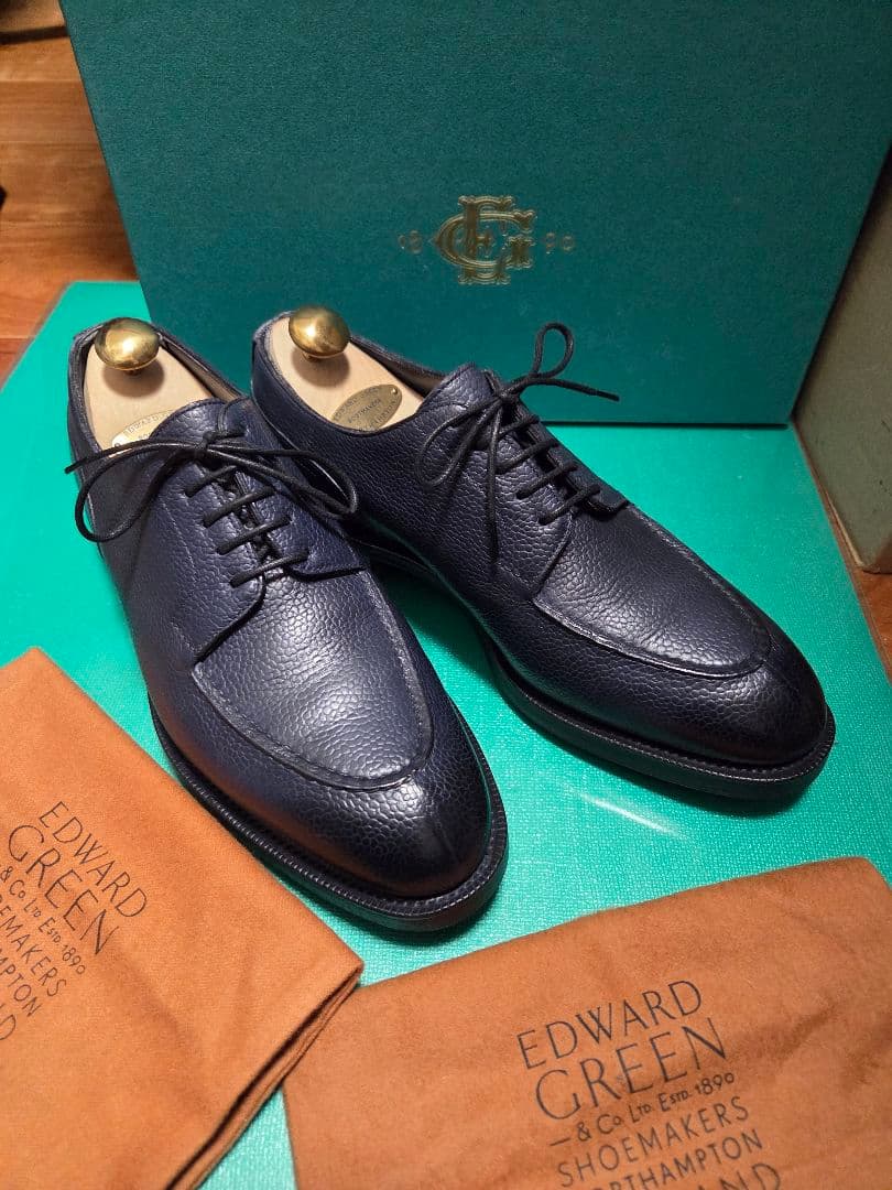 【美品・希少】エドワードグリーン　DOVER　ドーバー　グレインレザー　6 極美品・希少】EDWARD GREEN エドワードグリーン DOVER ドーバー