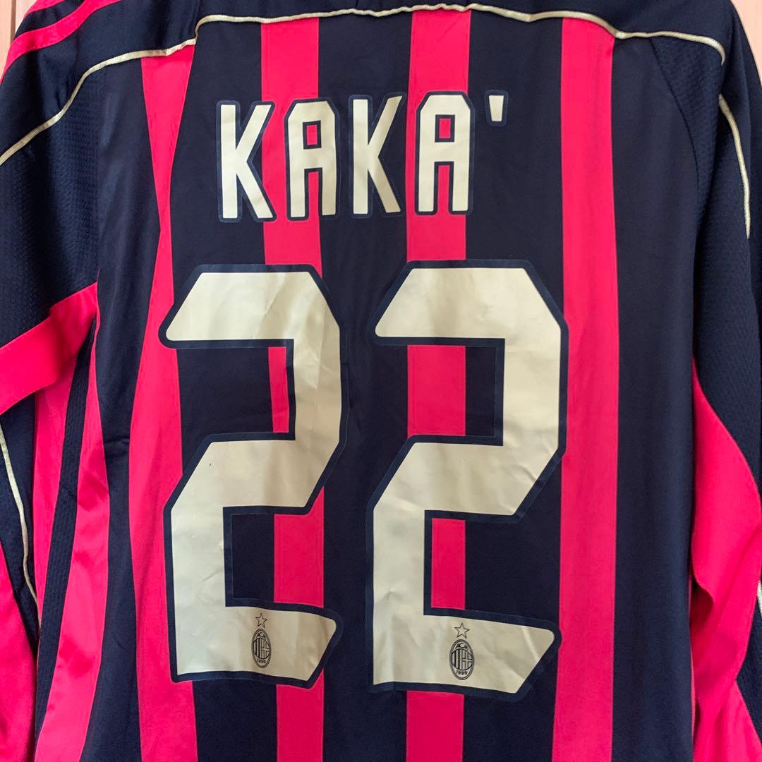 ACミラン KAKÁ 22番 シャツ Lサイズ ACミラン カカ KAKA' 22 06/07 シャツ XLサイズ - メルカリ
