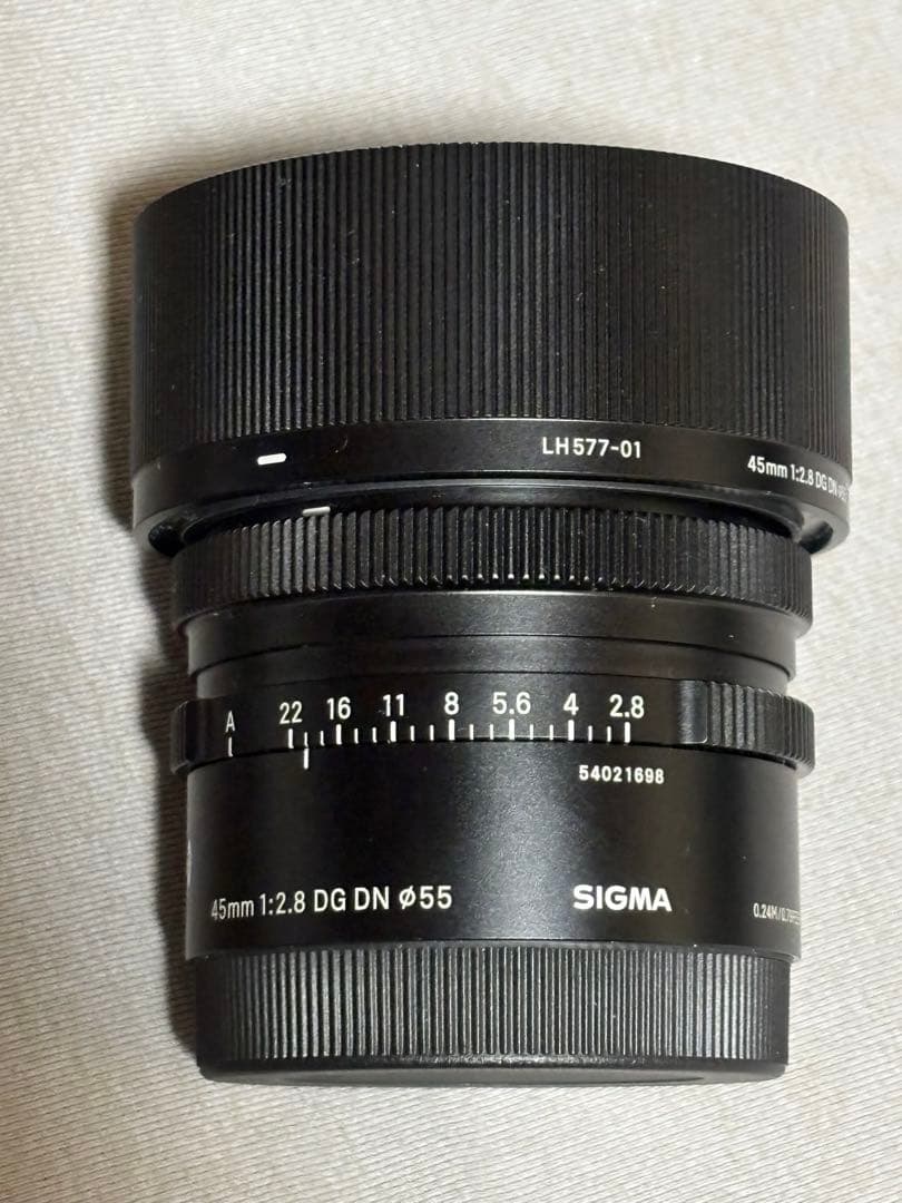 SIGMA 45mm F2.8 DG DN 単焦点レンズ　ソニーaEマウント Amazon | SIGMA 45mm F2.8 DG DN | Contemporary C019 | Sony E