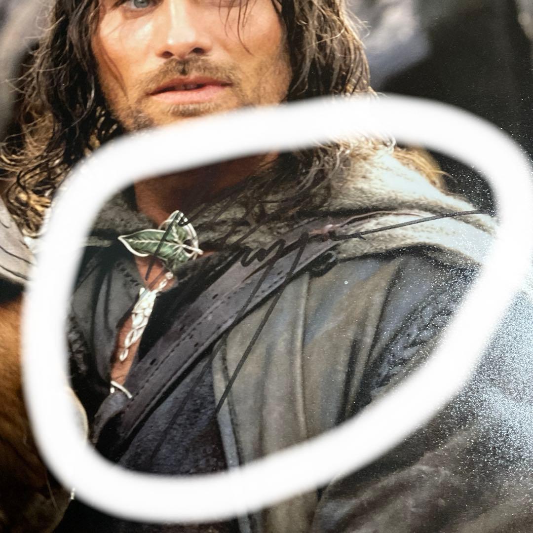 ヴィゴ・モーテンセン ロード・オブ・ザ・リング 直筆サイン - メルカリ