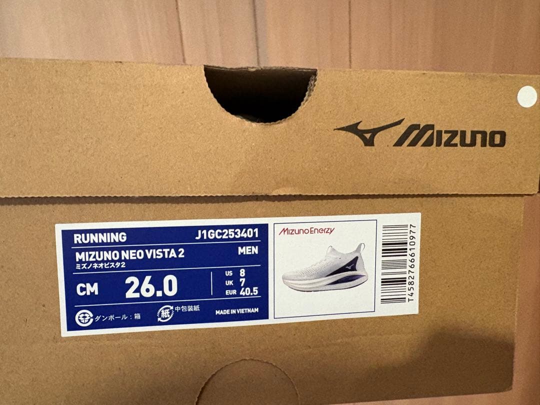 ミズノ ネオビスタ2 26.0cm