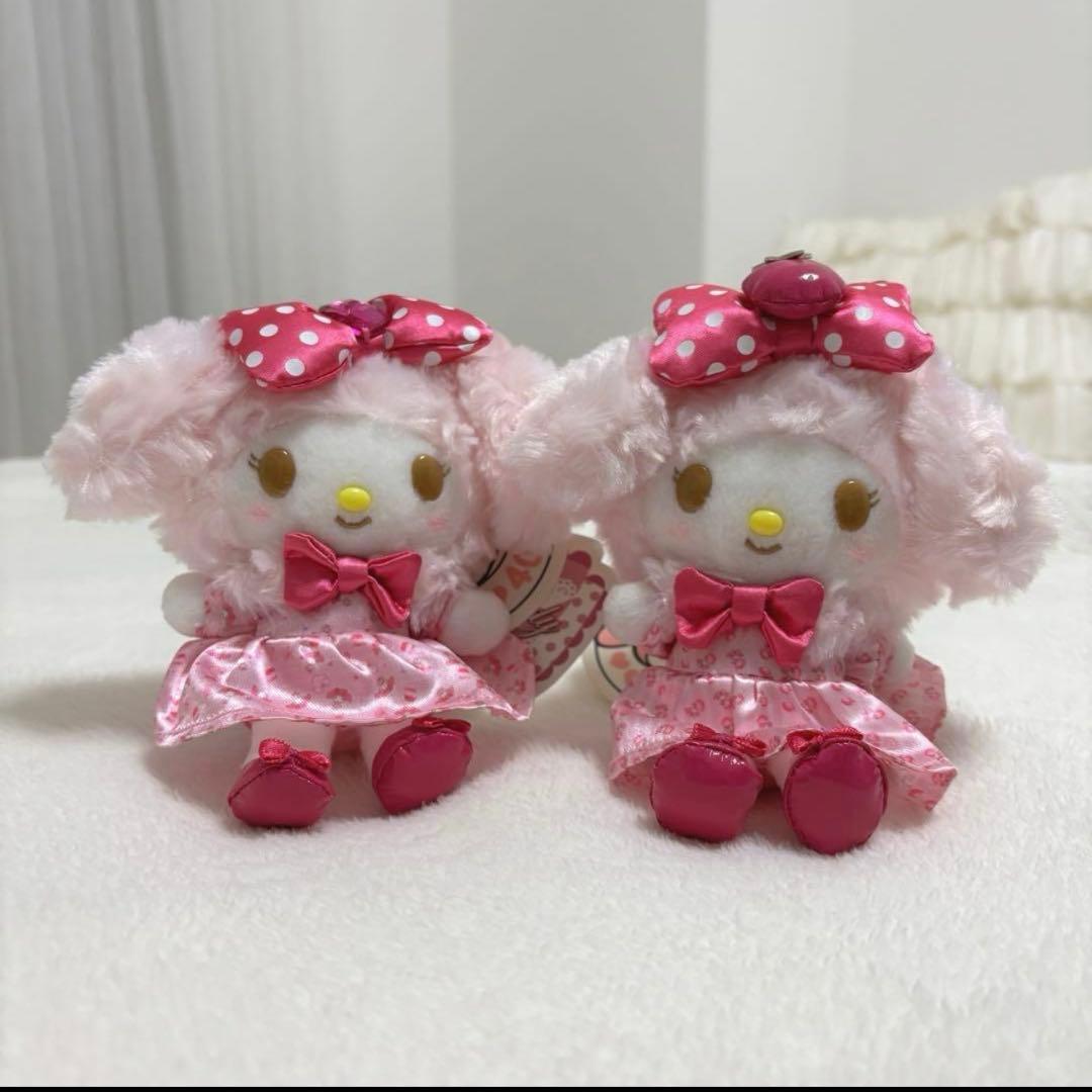 サンリオ マイメロ マイメロディ プリメロ おめかしシリーズ ぬいぐるみ 新品 サンリオ おめかしキラキラぬいぐるみ マイメロディ｜Yahoo