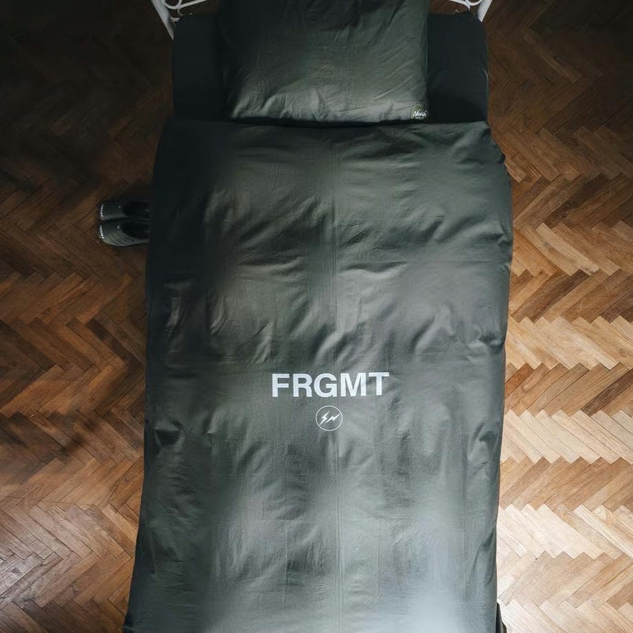 RAHNANGA× FRAGMENT 掛け布団カバー シングル カーキ Amazon｜【掛け布団カバー シングル 単品売り】オーガニックコットン