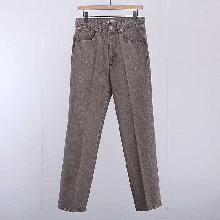 HARD TWIST コレクション FADED BROWN DENIM 5P PANTS