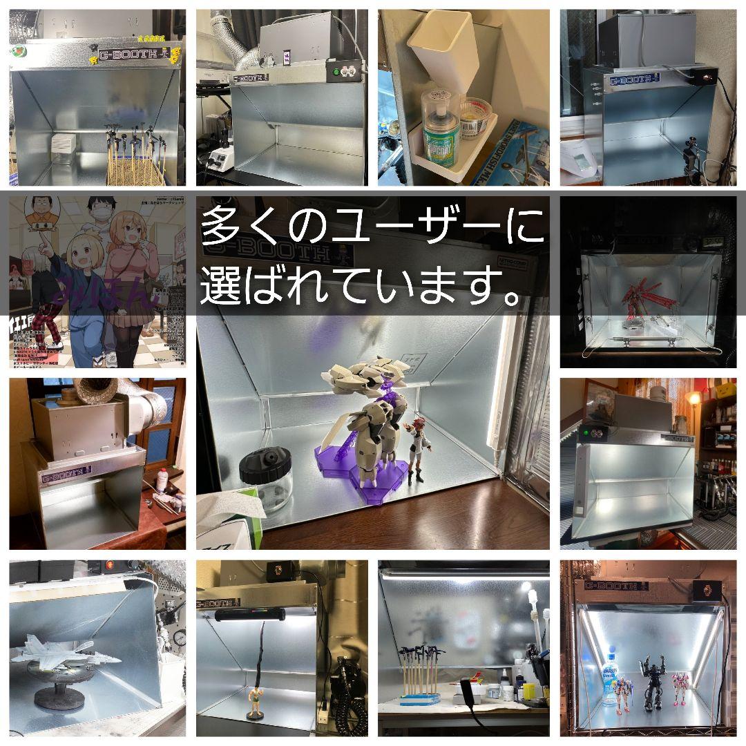 G-BOOTH S-03 コンパクト塗装ブース 大風量475m3/hセット一式 - メルカリ