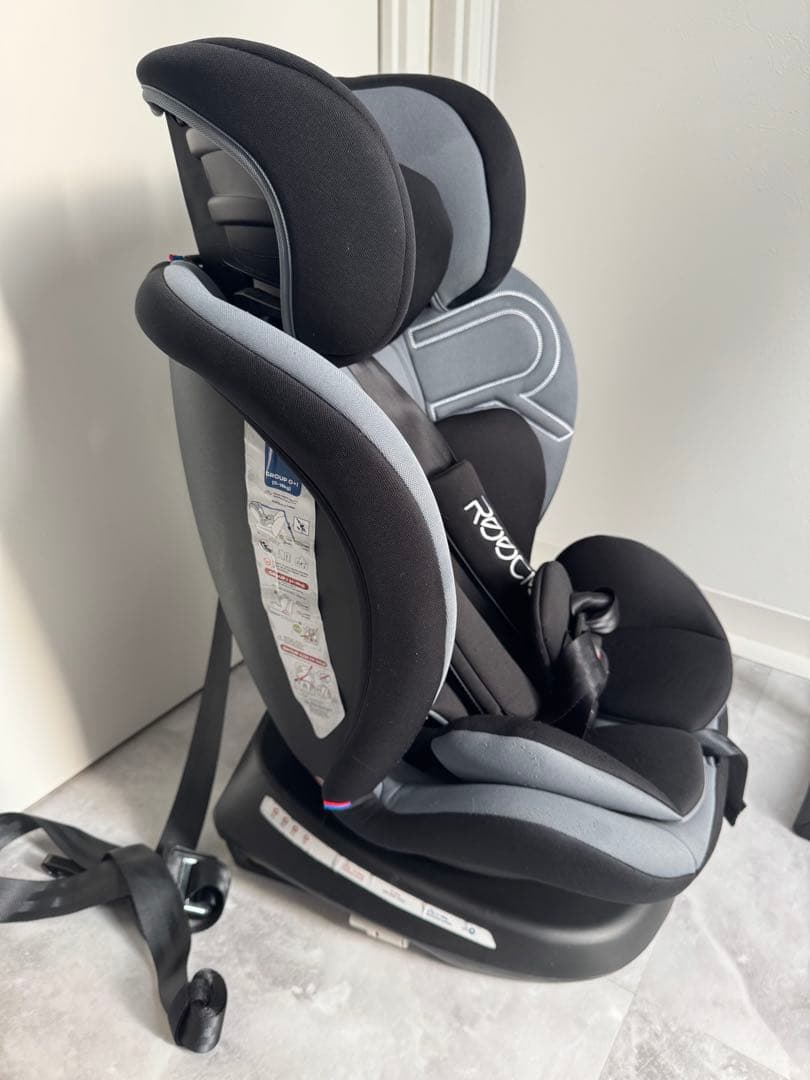 Reecle チャイルドシート 新生児~12歳頃 対応+抜け出し防止ベルト