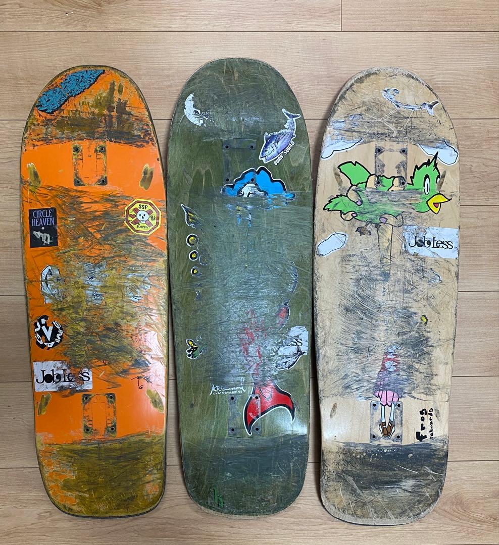 スケボー　デッキ　クルーザー　廃デッキ 代打のエッセイ】廃デッキの行方 リサイクルクルーザー | SPINY 公式