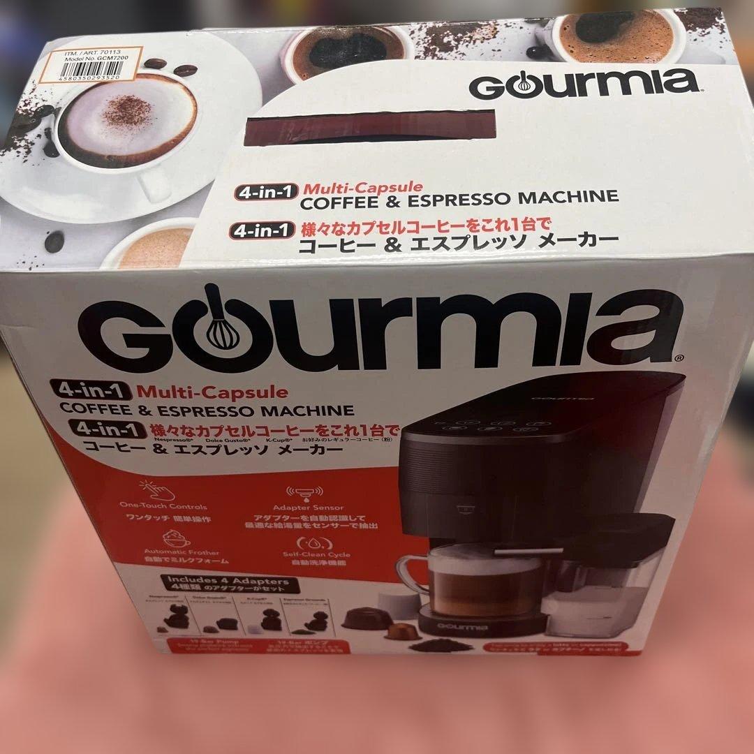 Gourmia 4-in-1 コーヒー・エスプレッソマシン 楽天市場】GOURMIA COFFEE MACHINE 4-in-1 マルチカプセル対応