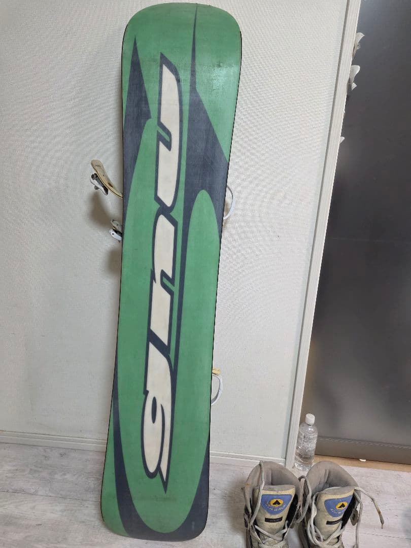 GNU NOW スノーボード 板148cm ブーツ ビンディング ケース セット