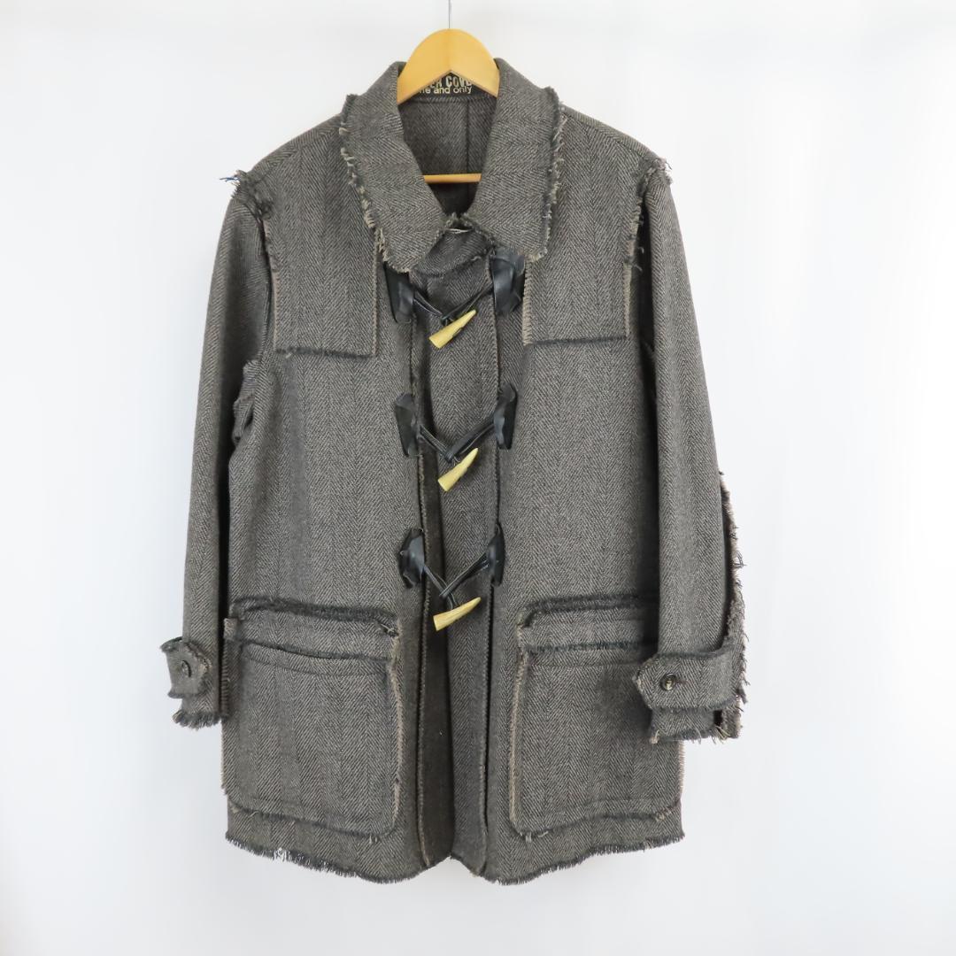 90s VINTAGE UNDERCOVER 断ち切り ダッフル コート 中古・古着通販】UNDERCOVER (アンダーカバー) ウールモッサフィッシュ