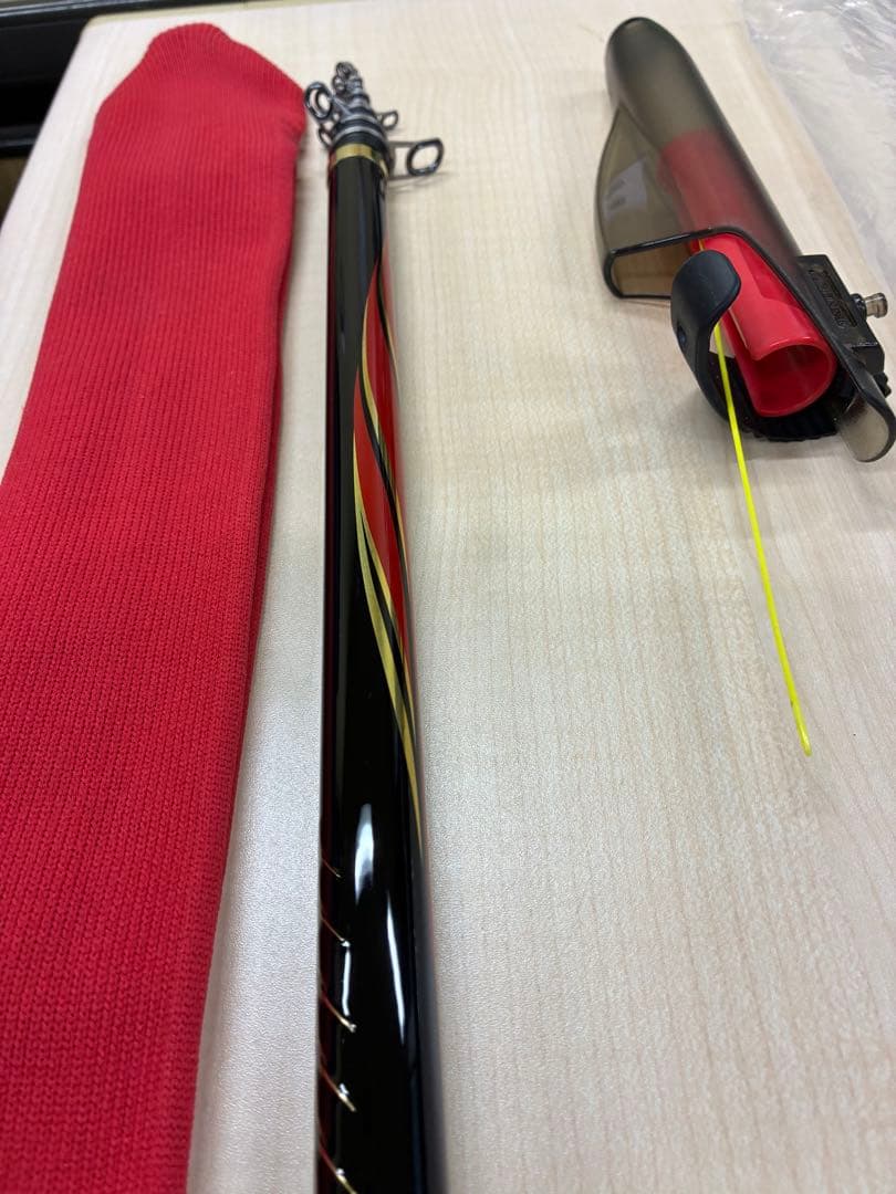 中古極美品】がまかつ がま磯SUPER PRECEDE 磯竿 ロッド15-53