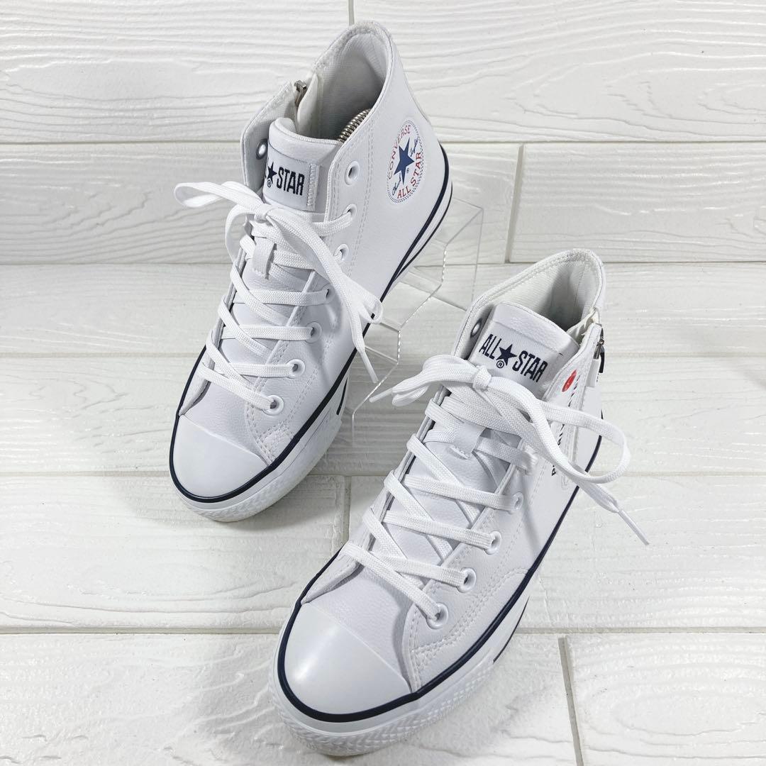 【未使用級】　コンバース×パーリーゲイツ　撥水スパイクレス　シューズ　23㎝ 未使用級】 コンバース×パーリーゲイツ 撥水スパイクレス シューズ 23