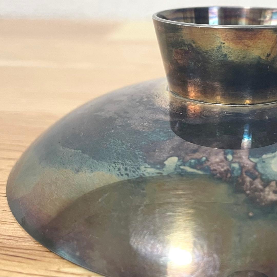 純銀 銀杯 銀盃 95g 1000刻印 現状 銀製品 つぶし