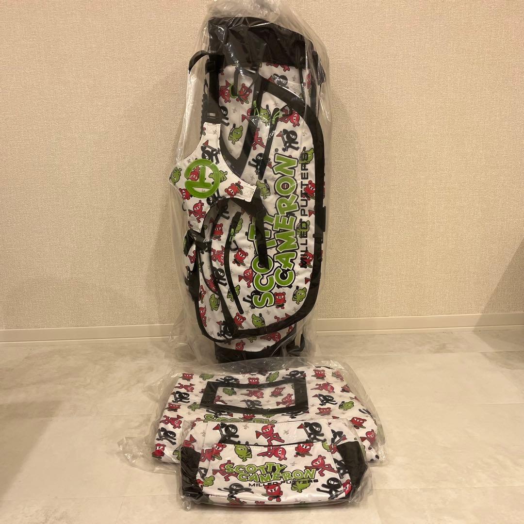 最新！日本限定品！スコッティキャメロン スタンドバッグ ワサビ 4点セット Scotty Cameron - 最新！日本限定品！スコッティキャメロン スタンド