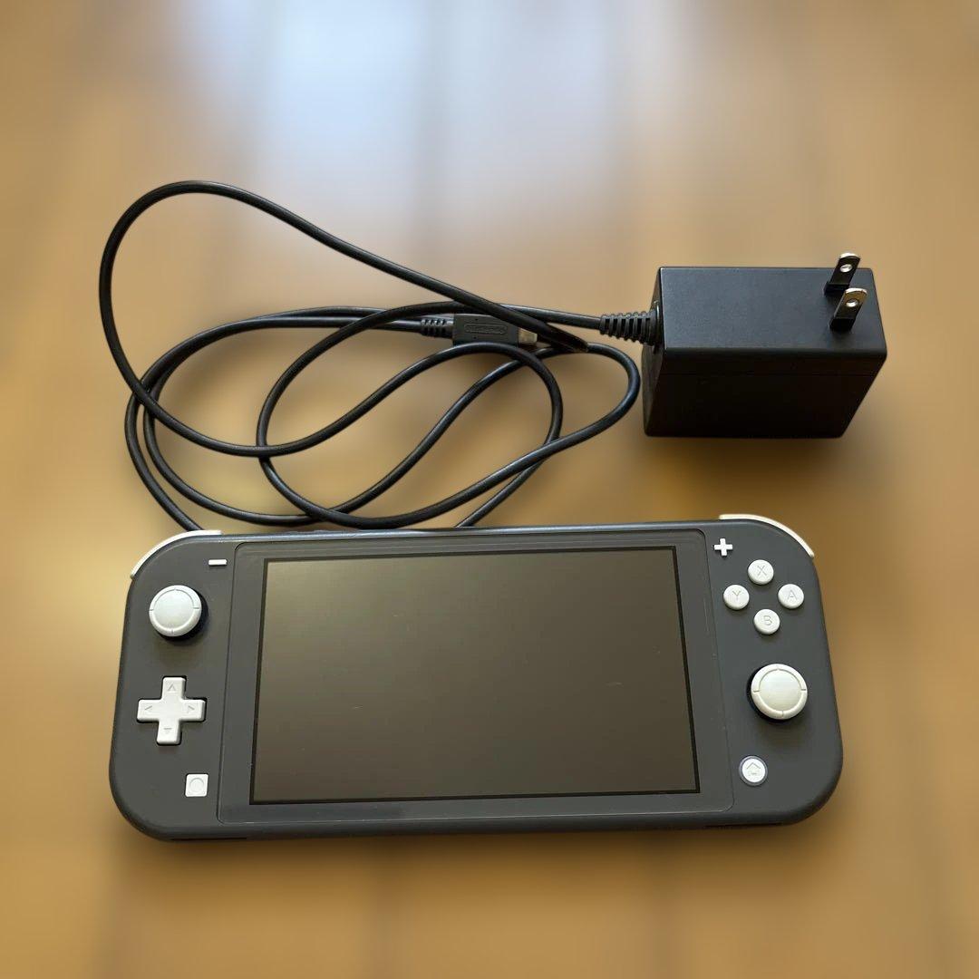 Nintendo Switch Lite グレー 純正充電器 Nintendo Switch 純正新品 SWITCH LITE ニンテンドー スイッチライト