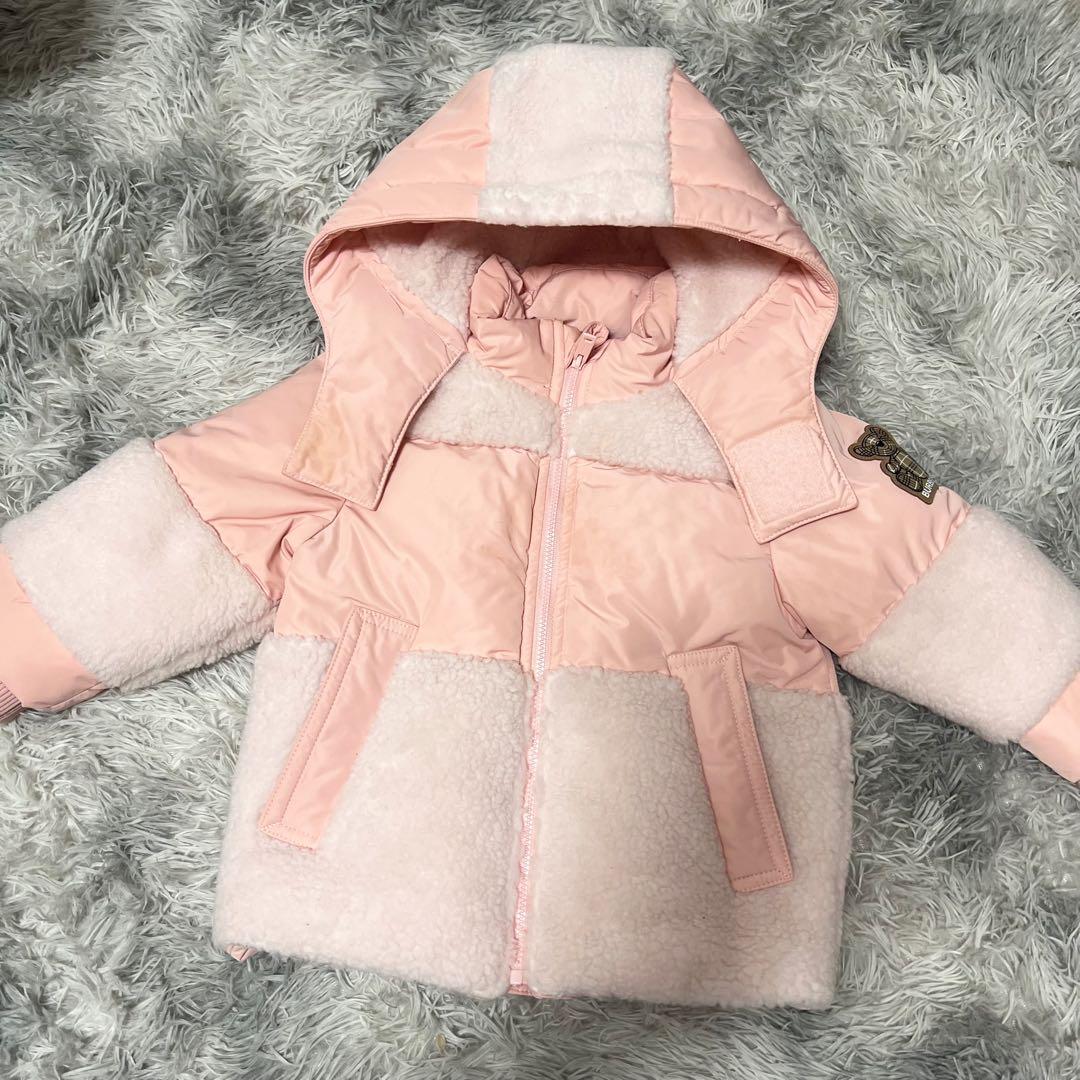 Burberry ダウンコート 2Y 92cm 中古・古着通販】BURBERRY BLACK LABEL (バーバリーブラックレーベル