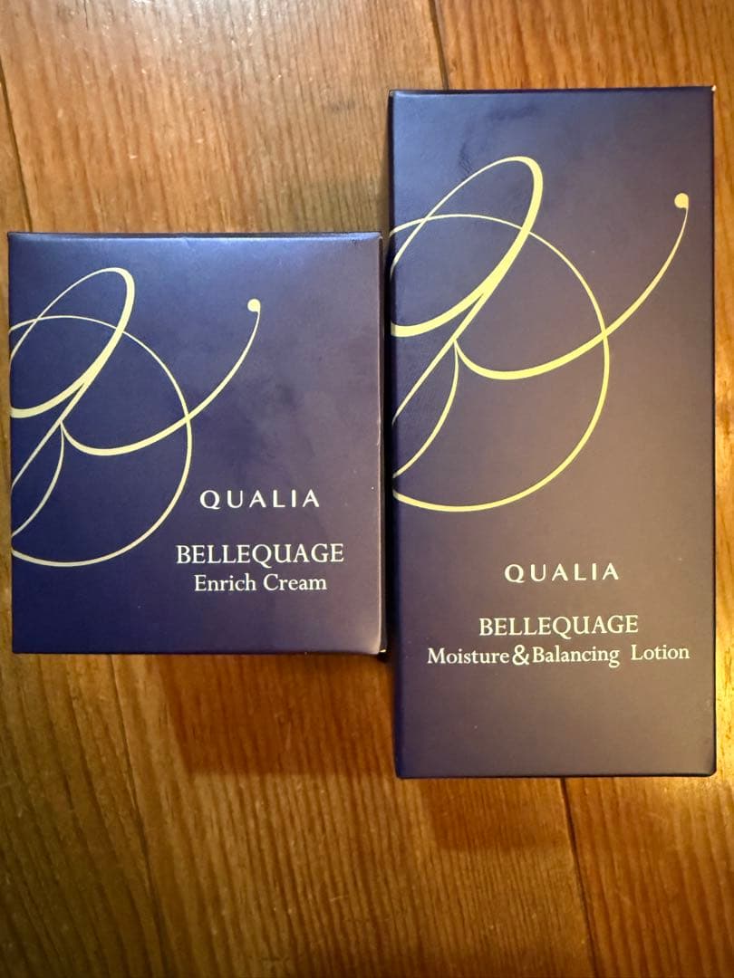 QUALIA BELLEQUAGE ローション・クリームセット ベルクアージュ(BELLEQUAGE)ヒト幹細胞美容液・化粧水・クリーム