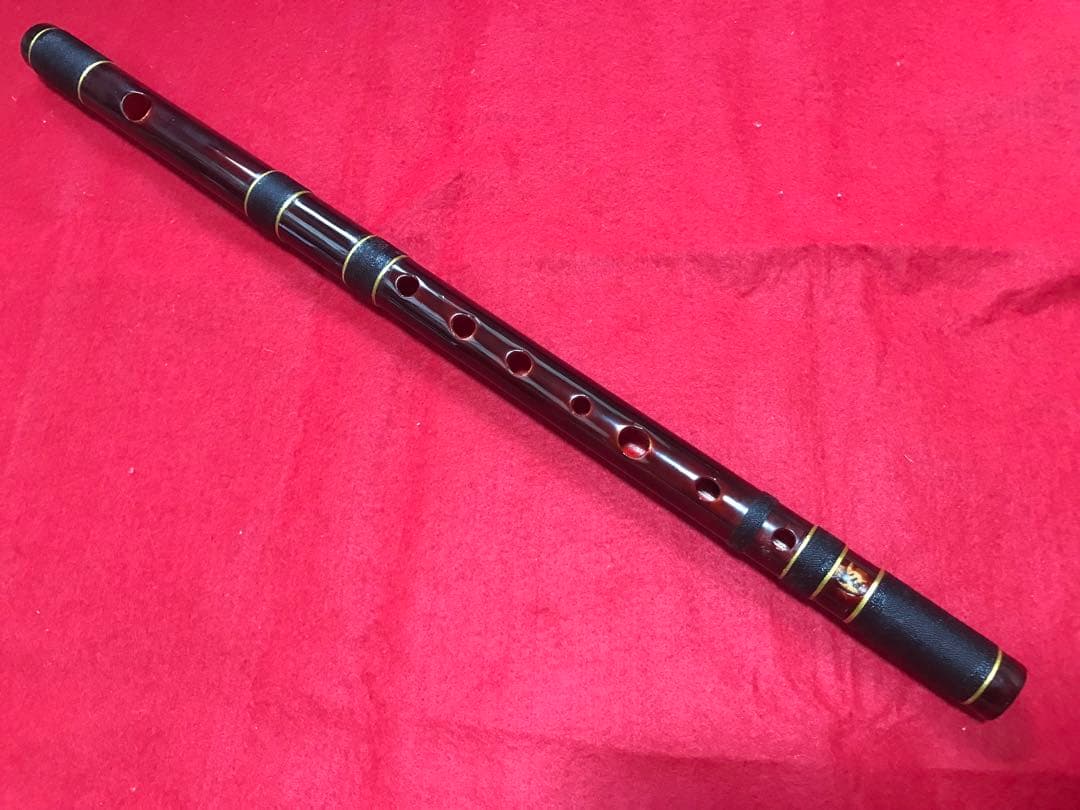 秋広笛★６本調子七穴ドレミ調律★B♭★篠笛 秋広笛☆6本調子七穴ドレミ調律☆B♭☆篠笛 - メルカリ