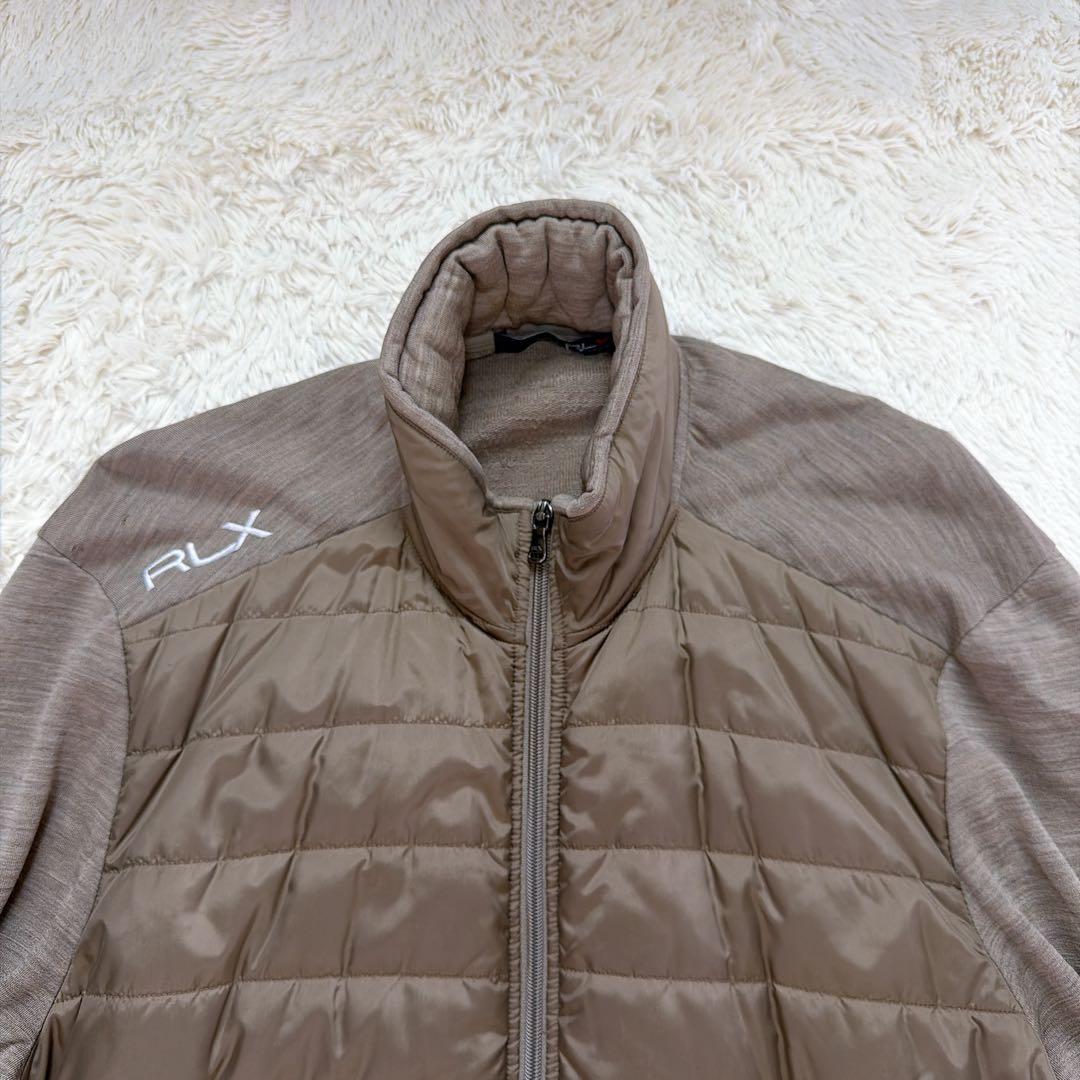 希少】RLX ラルフローレン ゴルフ 中綿 ブルゾン 切替 ジャケット XLの