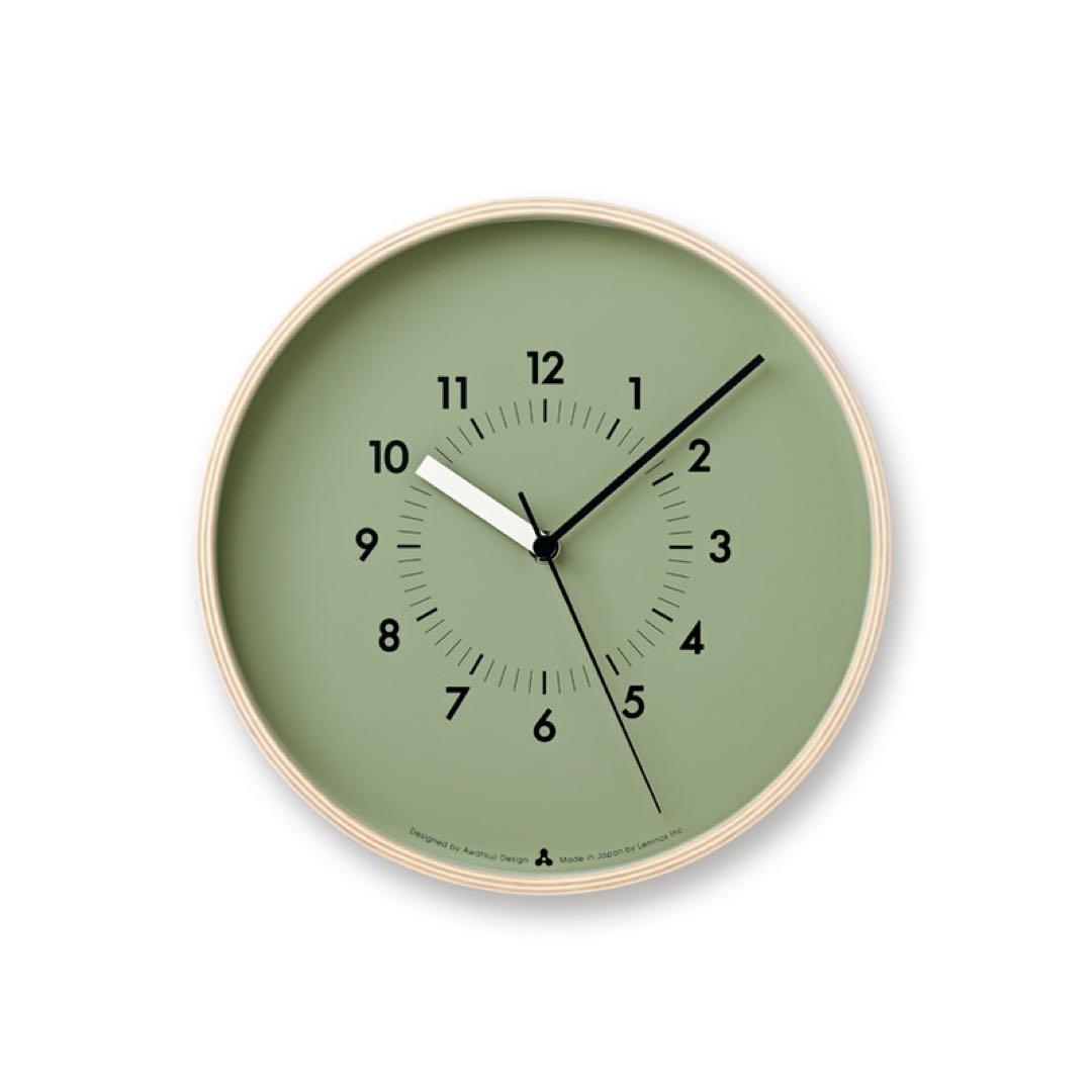 [新品] レムノス　掛時計　AWACLOCK Lemnos（レムノス） 特典付［ CASA AY clock RC 掛け時計 電波時計