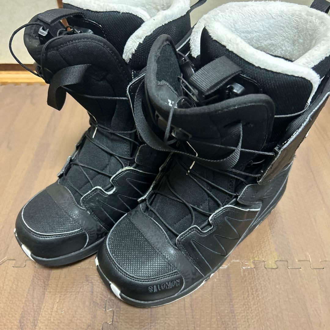【即日発送】 スノボブーツ　SALOMON FACTION 25.5センチ SALOMON FACTION RETAIL ブーツ 25.5cm - メルカリ