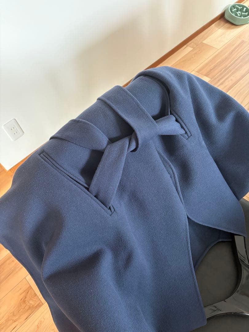 ICB ウール、カシミヤ リバー ポンチョ - メルカリ