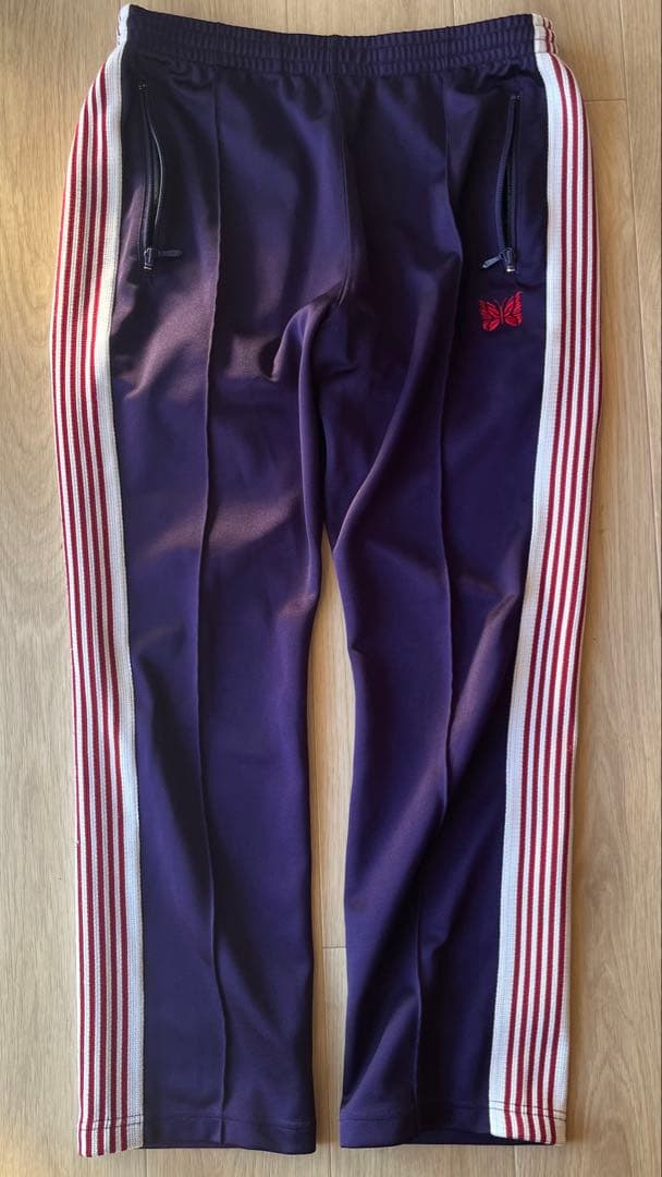 【美品】Needles (ニードルズ) Narrow Track Pant Needles - NEEDLES/ニードルズ Narrow Track Pant:パンツ の通販 by ま